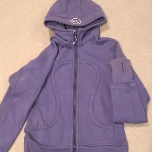 Purple Lulu Lemon Scuba jacket
